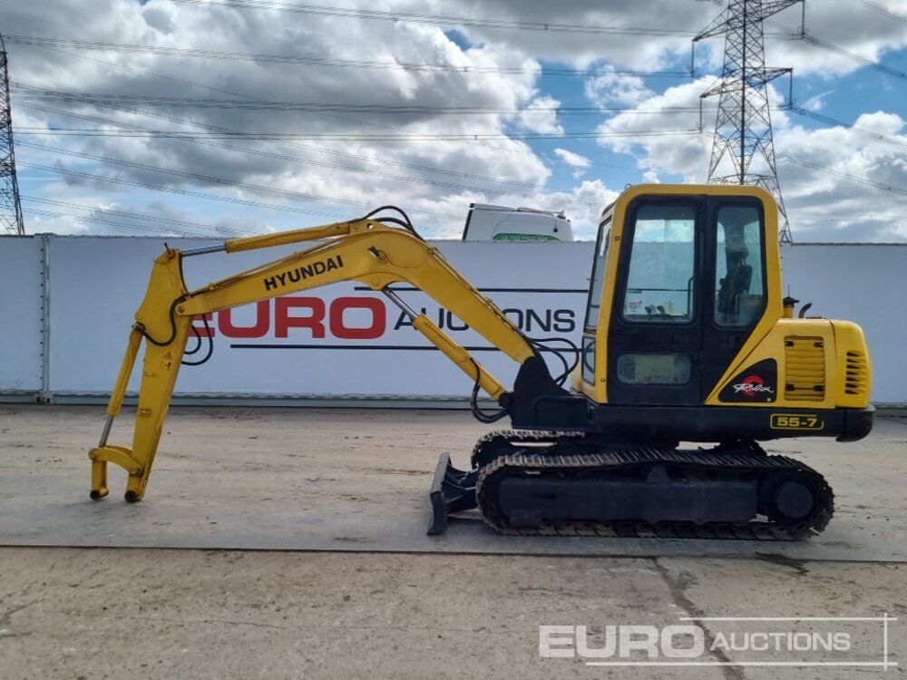 Hyundai R55-7 - Mini pelle: photos 2 Hyundai R55-7 - Mini pelle: photos 2