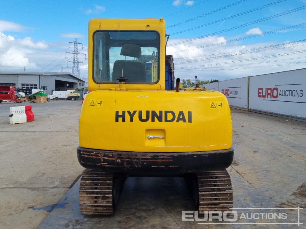 Hyundai R55-7 - Mini pelle: photos 4 Hyundai R55-7 - Mini pelle: photos 4