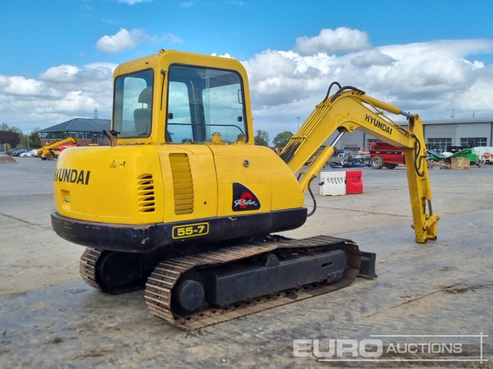 Hyundai R55-7 - Mini pelle: photos 5 Hyundai R55-7 - Mini pelle: photos 5