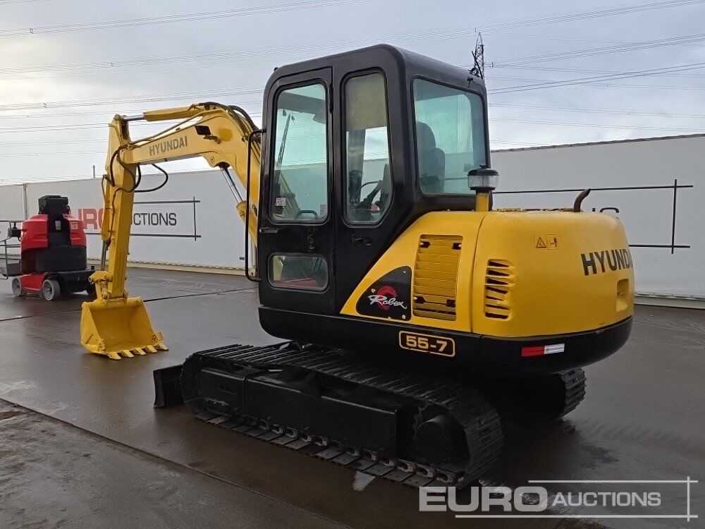 Hyundai R55-7 - Mini pelle: photos 3 Hyundai R55-7 - Mini pelle: photos 3
