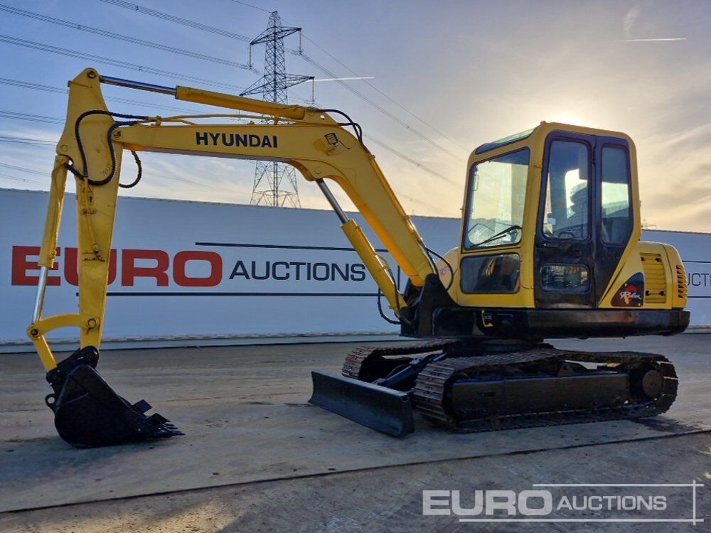 Hyundai R55-7 - Mini pelle: photos 1 Hyundai R55-7 - Mini pelle: photos 1