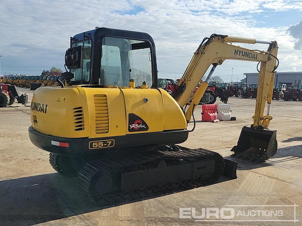 Hyundai R55-7 - Mini pelle: photos 5 Hyundai R55-7 - Mini pelle: photos 5