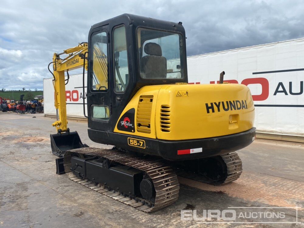 Hyundai R55-7 - Mini pelle: photos 3 Hyundai R55-7 - Mini pelle: photos 3