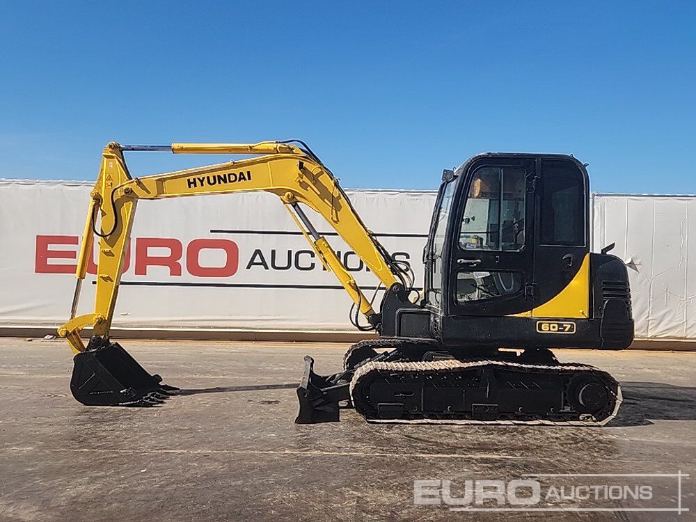 Hyundai R60-7 - Mini pelle: photos 2 Hyundai R60-7 - Mini pelle: photos 2