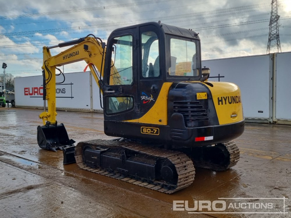 Hyundai R60-7 - Mini pelle: photos 3 Hyundai R60-7 - Mini pelle: photos 3