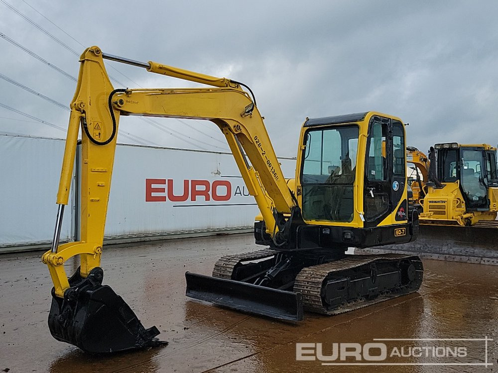 Hyundai R60-7 - Mini pelle: photos 1 Hyundai R60-7 - Mini pelle: photos 1