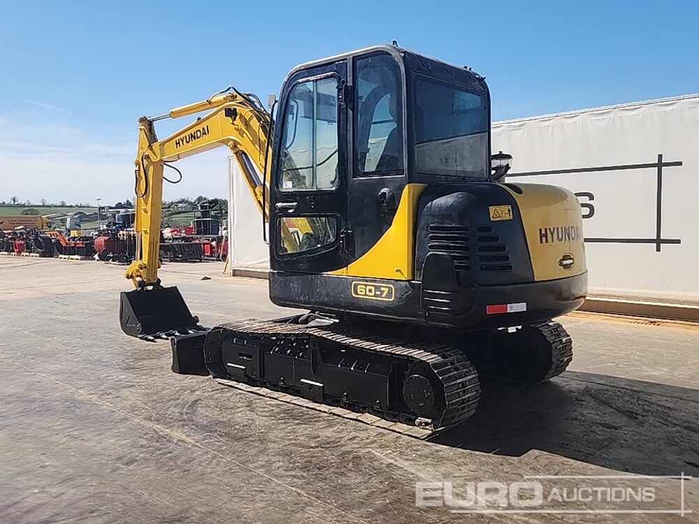 Hyundai R60-7 - Mini pelle: photos 3 Hyundai R60-7 - Mini pelle: photos 3