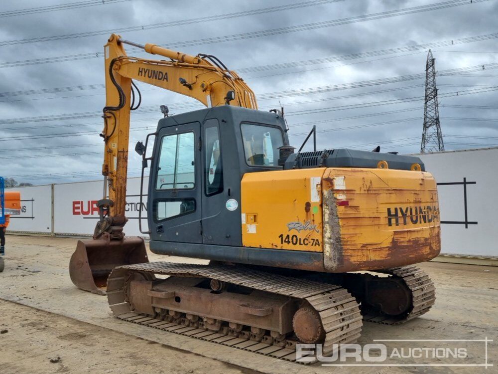 Hyundai Robex R160LC-7A - Pelle sur chenille: photos 3 Hyundai Robex R160LC-7A - Pelle sur chenille: photos 3