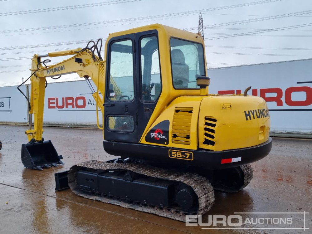 Hyundai Robex R55-7 - Mini pelle: photos 3 Hyundai Robex R55-7 - Mini pelle: photos 3