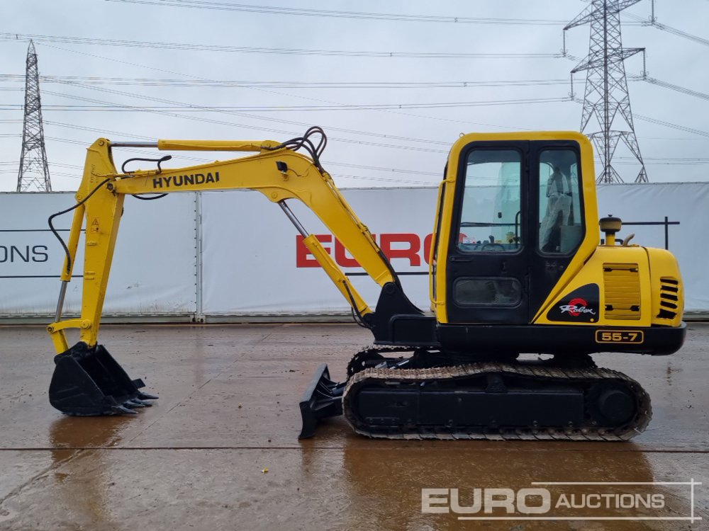 Hyundai Robex R55-7 - Mini pelle: photos 2 Hyundai Robex R55-7 - Mini pelle: photos 2