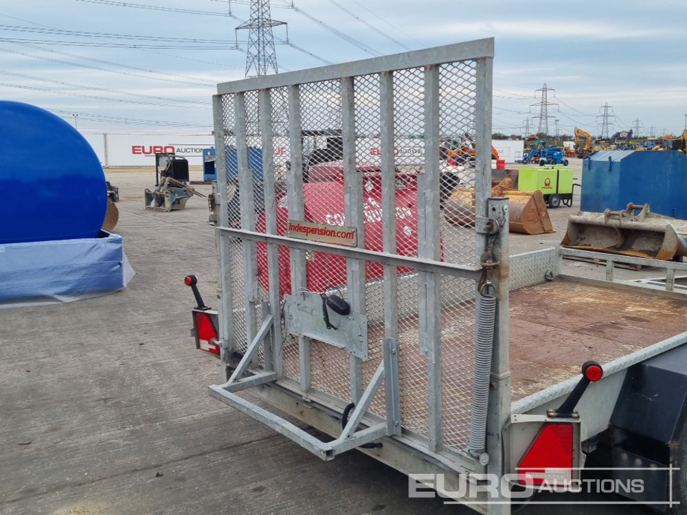 Remorque porte engin Indespension 3.5 Ton Twin Axle Plant Trailer, Ramp: photos 18