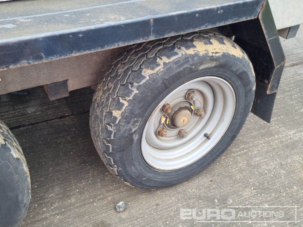Remorque porte engin Indespension 3.5 Ton Twin Axle Plant Trailer, Ramp: photos 9