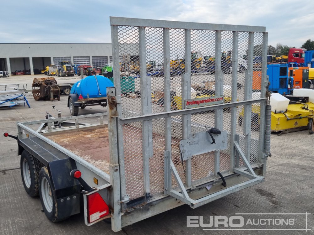 Remorque porte engin Indespension 3.5 Ton Twin Axle Plant Trailer, Ramp: photos 19