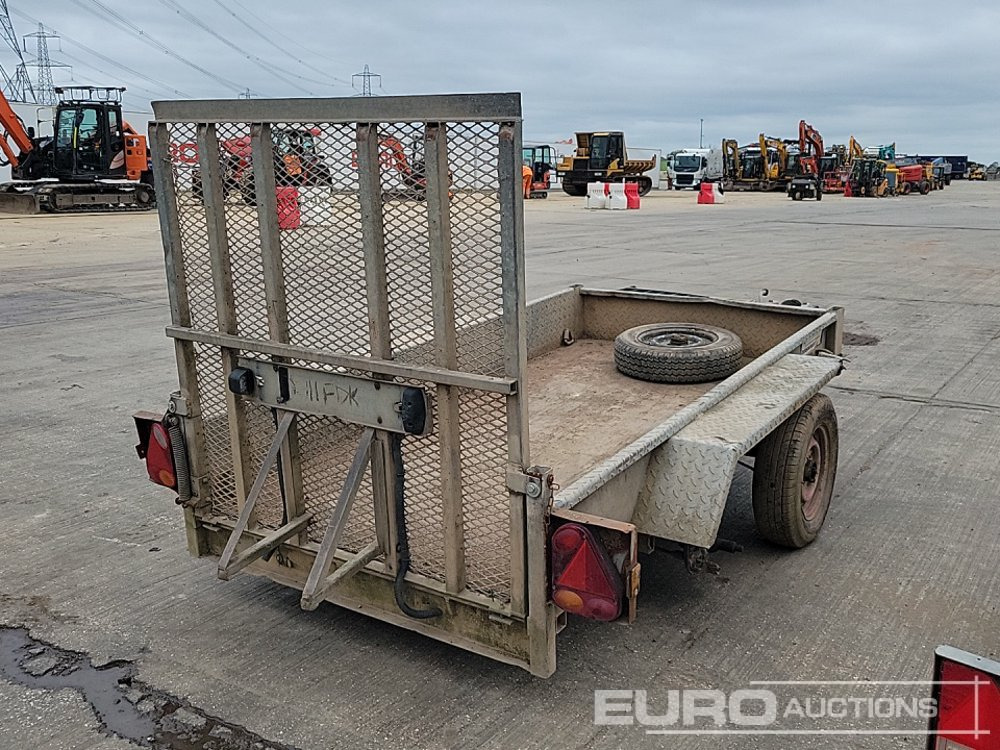 Indespension Twin Axle Plant Trailer, Ramp - Remorque porte engin: photos 5 Indespension Twin Axle Plant Trailer, Ramp - Remorque porte engin: photos 5