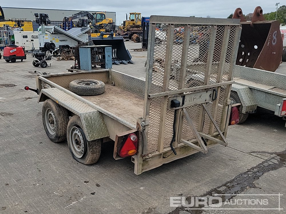 Indespension Twin Axle Plant Trailer, Ramp - Remorque porte engin: photos 3 Indespension Twin Axle Plant Trailer, Ramp - Remorque porte engin: photos 3