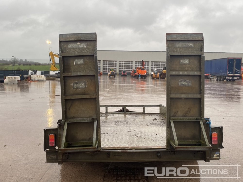 Indespension Twin Axle Plant Trailer, Ramps - Remorque porte engin: photos 4 Indespension Twin Axle Plant Trailer, Ramps - Remorque porte engin: photos 4