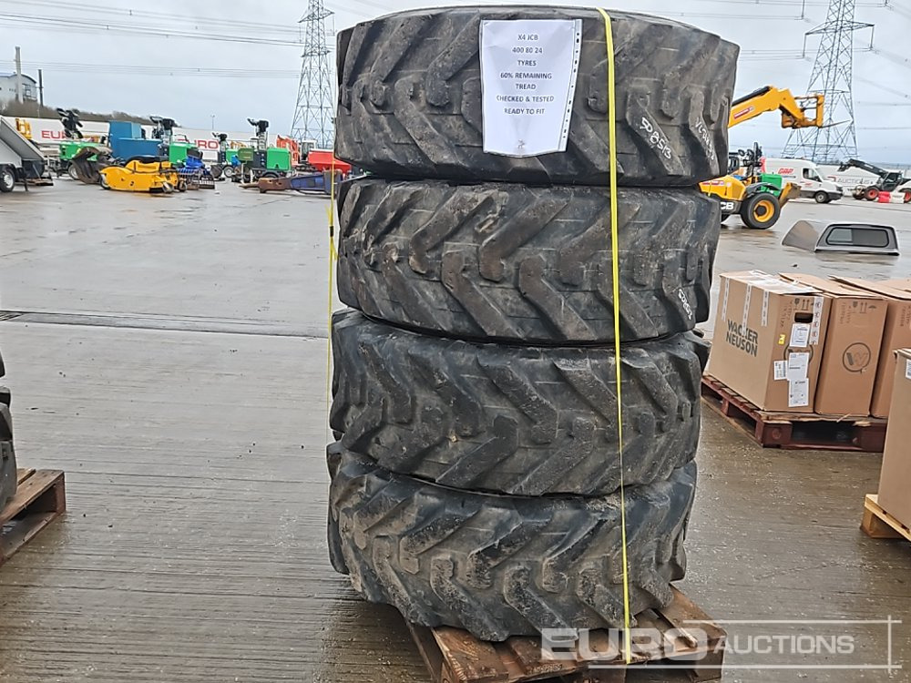 JCB 400/80-24 Tyre (4 of) - Pneu: photos 1 JCB 400/80-24 Tyre (4 of) - Pneu: photos 1