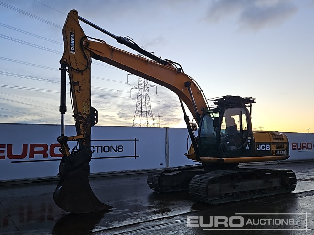 JCB JS220LC - Pelle sur chenille: photos 1 JCB JS220LC - Pelle sur chenille: photos 1