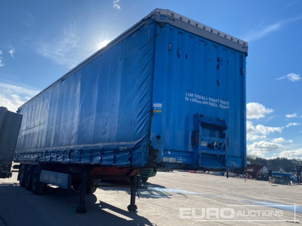 Krone SD - Semi-remorque rideaux coulissants: photos 4 Krone SD - Semi-remorque rideaux coulissants: photos 4