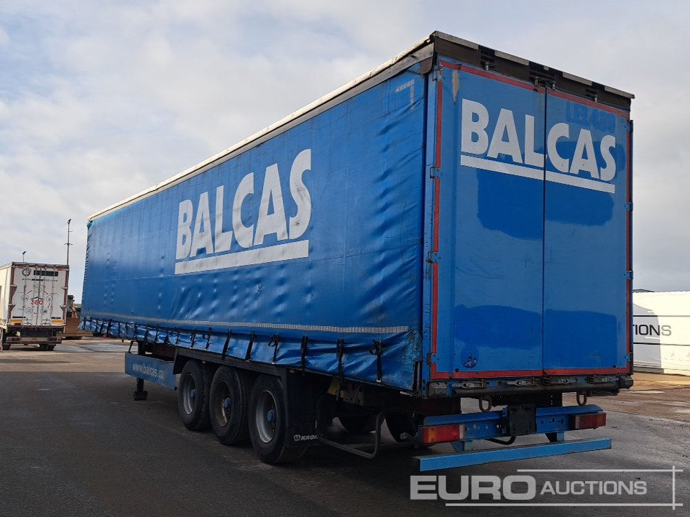 Krone SD - Semi-remorque rideaux coulissants: photos 3 Krone SD - Semi-remorque rideaux coulissants: photos 3