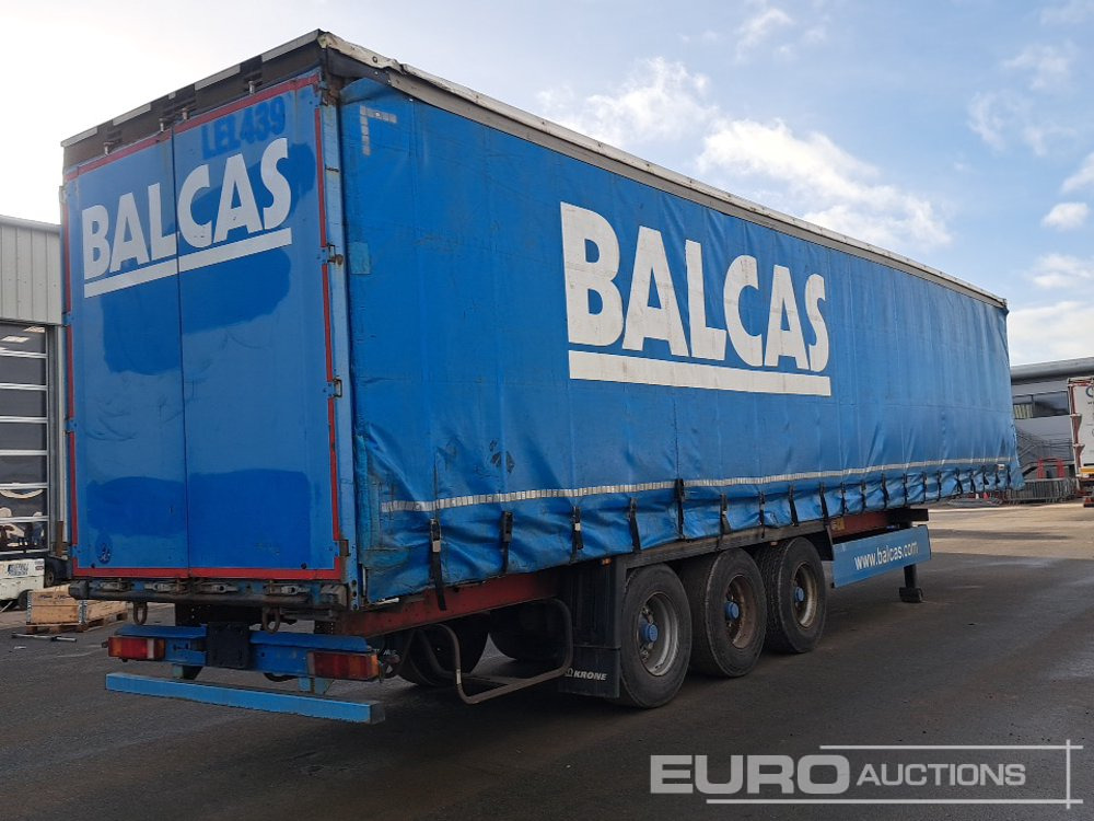 Krone SD - Semi-remorque rideaux coulissants: photos 5 Krone SD - Semi-remorque rideaux coulissants: photos 5