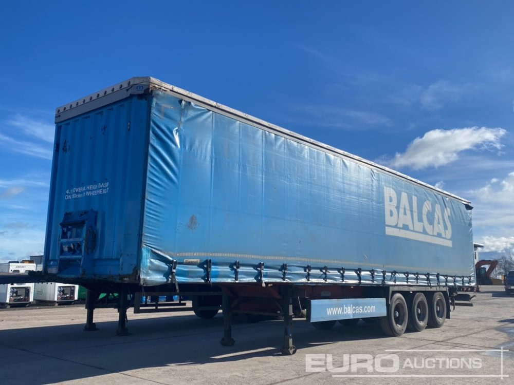 Krone SD - Semi-remorque rideaux coulissants: photos 1 Krone SD - Semi-remorque rideaux coulissants: photos 1