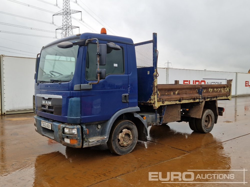 MAN TGL7.150 - Camion benne: photos 1 MAN TGL7.150 - Camion benne: photos 1
