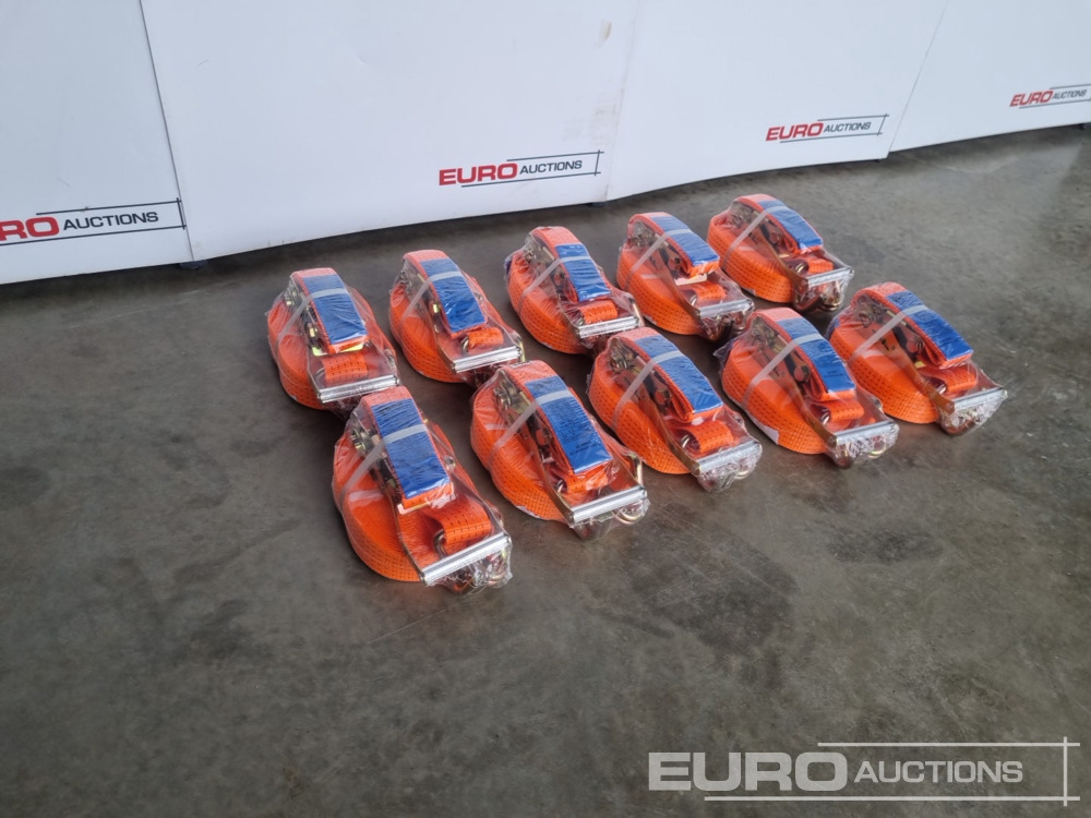 Unused Boss 10M 5T Ratchet Strap (10 of) - Machine agricole: photos 1 Unused Boss 10M 5T Ratchet Strap (10 of) - Machine agricole: photos 1