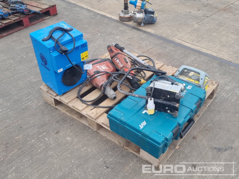 Makita HR4013C 110Volt Hammer Drill, Hilti TE60 110 Volt Hammer Drill, Hilti TE70-ATC 110Volt Hammer Drill, 230 Volt Space Heater, Norbar 4AR-N Torque Wrench, Genny4 Radio Cable Detector - L'équipement de construction: photos 1 Makita HR4013C 110Volt Hammer Drill, Hilti TE60 110 Volt Hammer Drill, Hilti TE70-ATC 110Volt Hammer Drill, 230 Volt Space Heater, Norbar 4AR-N Torque Wrench, Genny4 Radio Cable Detector - L'équipement de construction: photos 1