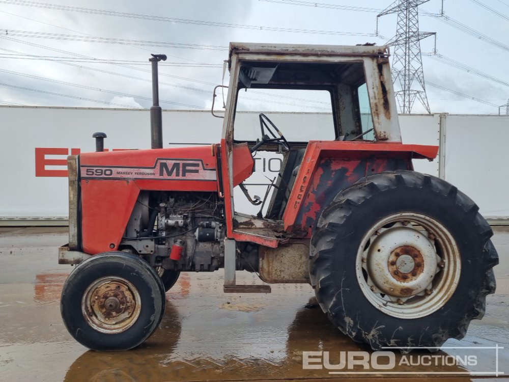 Massey Ferguson 590 - Tracteur agricole: photos 2 Massey Ferguson 590 - Tracteur agricole: photos 2