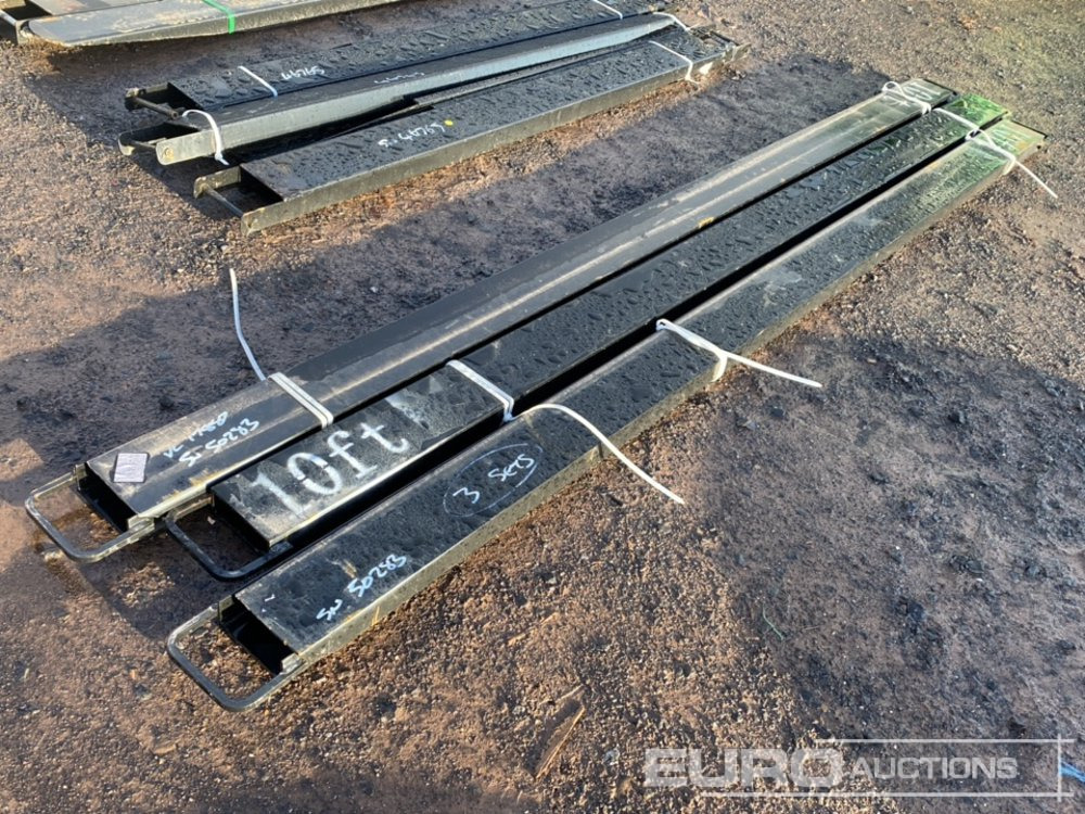 Unused 2025 Miva 10' Forklift Extension Rod (3 Sets of) - Matériel de manutention: photos 1 Unused 2025 Miva 10' Forklift Extension Rod (3 Sets of) - Matériel de manutention: photos 1