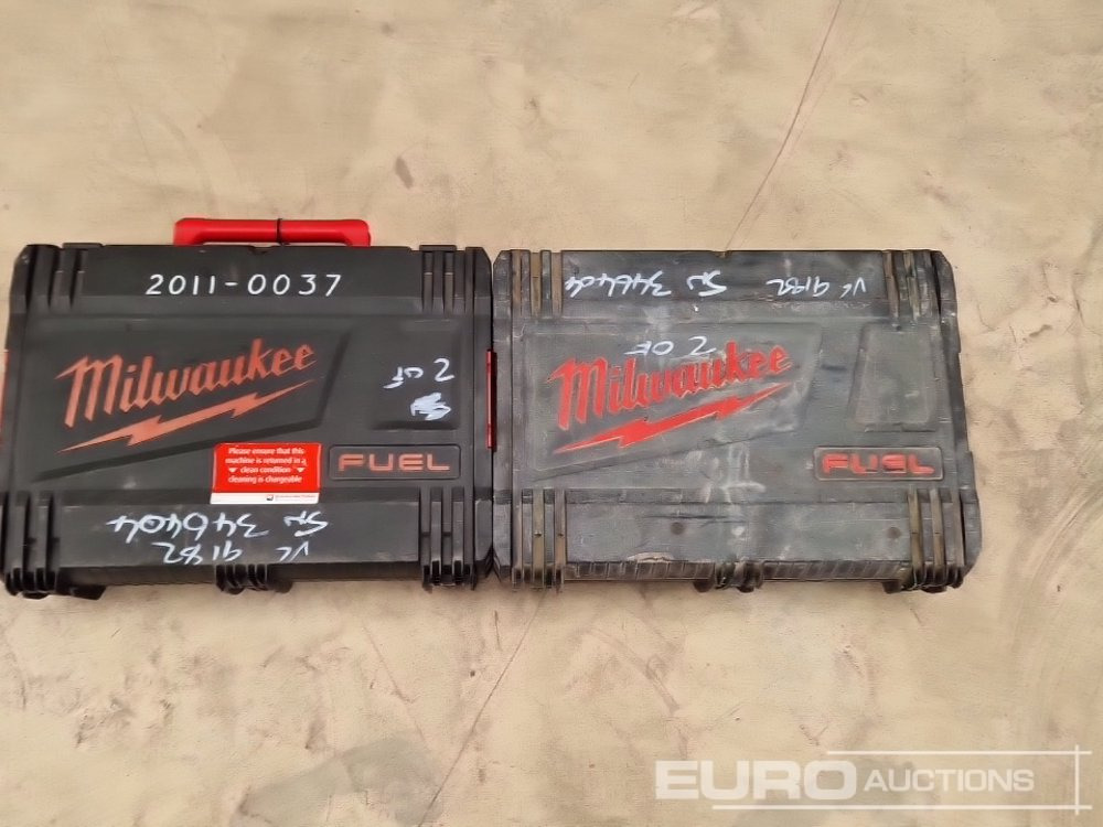L'équipement de construction Milwaukee M12 CH & M18CHP X (No Battery) Cordless Hammer Drills (2 of): photos 15