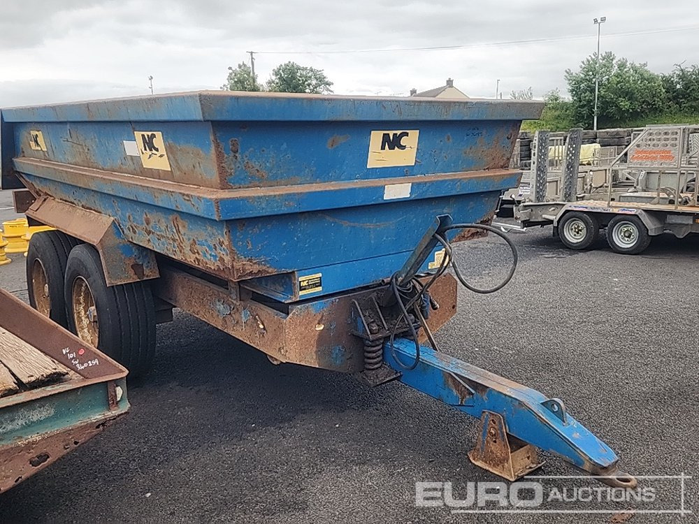 NC 314 14 Ton Twin Axle Dump Trailer, Sprung Draw Bar - Remorque agricole: photos 4 NC 314 14 Ton Twin Axle Dump Trailer, Sprung Draw Bar - Remorque agricole: photos 4