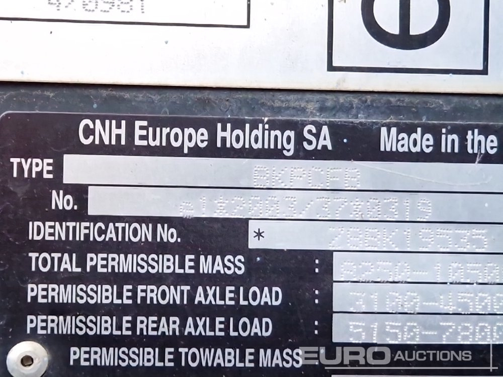 Tracteur agricole New Holland T6080: photos 43 Tracteur agricole New Holland T6080: photos 43