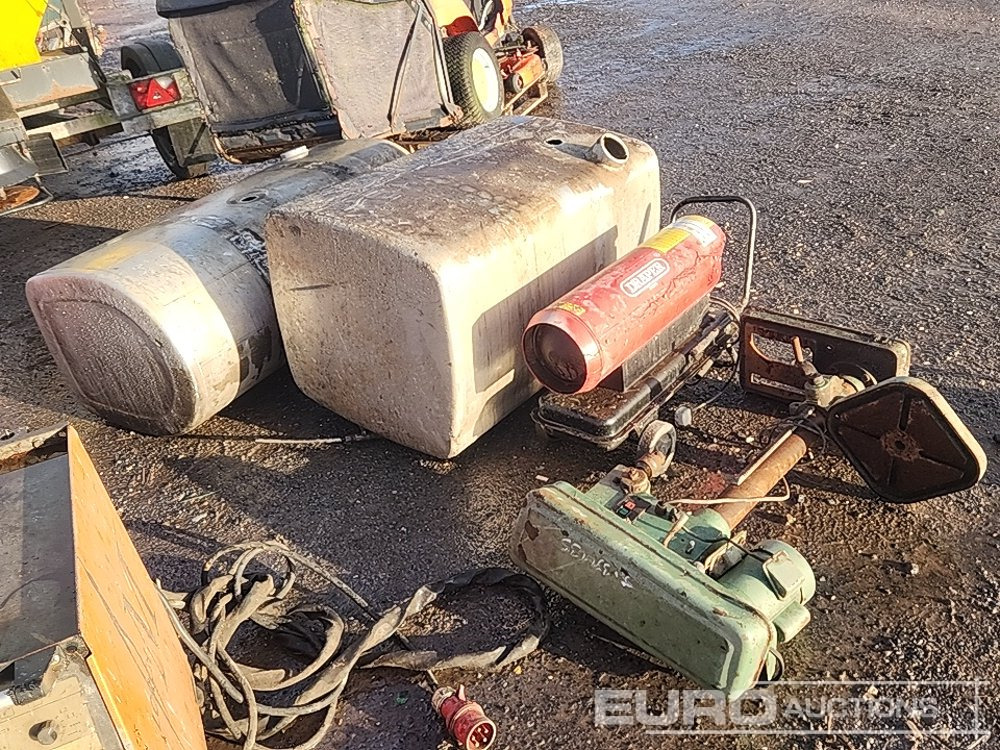 Pillar Drill, Space Heater, Aluminium Fuel Tanks (4 of) - Réchauffeur de construction: photos 1 Pillar Drill, Space Heater, Aluminium Fuel Tanks (4 of) - Réchauffeur de construction: photos 1