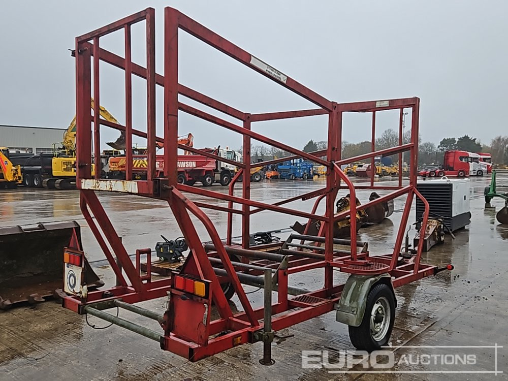 Pipe To Site Trailers Single Axle Cable Reel Trailer - Remorque porte engin: photos 5 Pipe To Site Trailers Single Axle Cable Reel Trailer - Remorque porte engin: photos 5