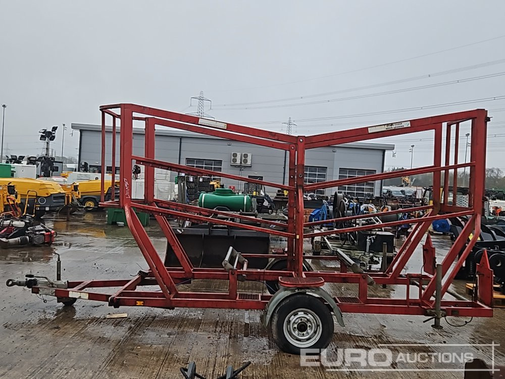 Pipe To Site Trailers Single Axle Cable Reel Trailer - Remorque porte engin: photos 2 Pipe To Site Trailers Single Axle Cable Reel Trailer - Remorque porte engin: photos 2