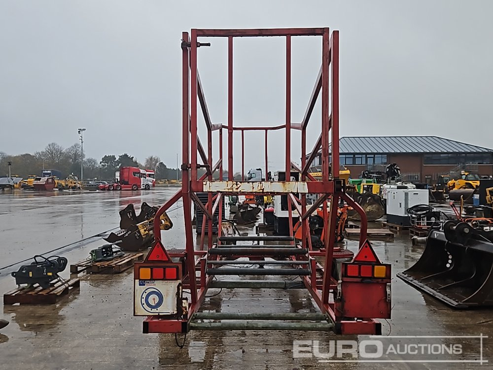 Pipe To Site Trailers Single Axle Cable Reel Trailer - Remorque porte engin: photos 4 Pipe To Site Trailers Single Axle Cable Reel Trailer - Remorque porte engin: photos 4