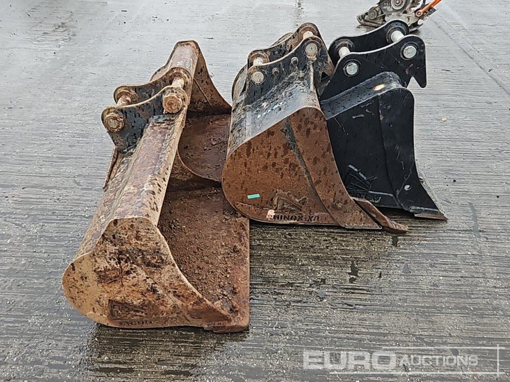 Godet Rhinox 60" Ditching, 36", 24" Digging Bucket 45mm Pin to suit 4-6 Ton Excavator: photos 8 Godet Rhinox 60" Ditching, 36", 24" Digging Bucket 45mm Pin to suit 4-6 Ton Excavator: photos 8