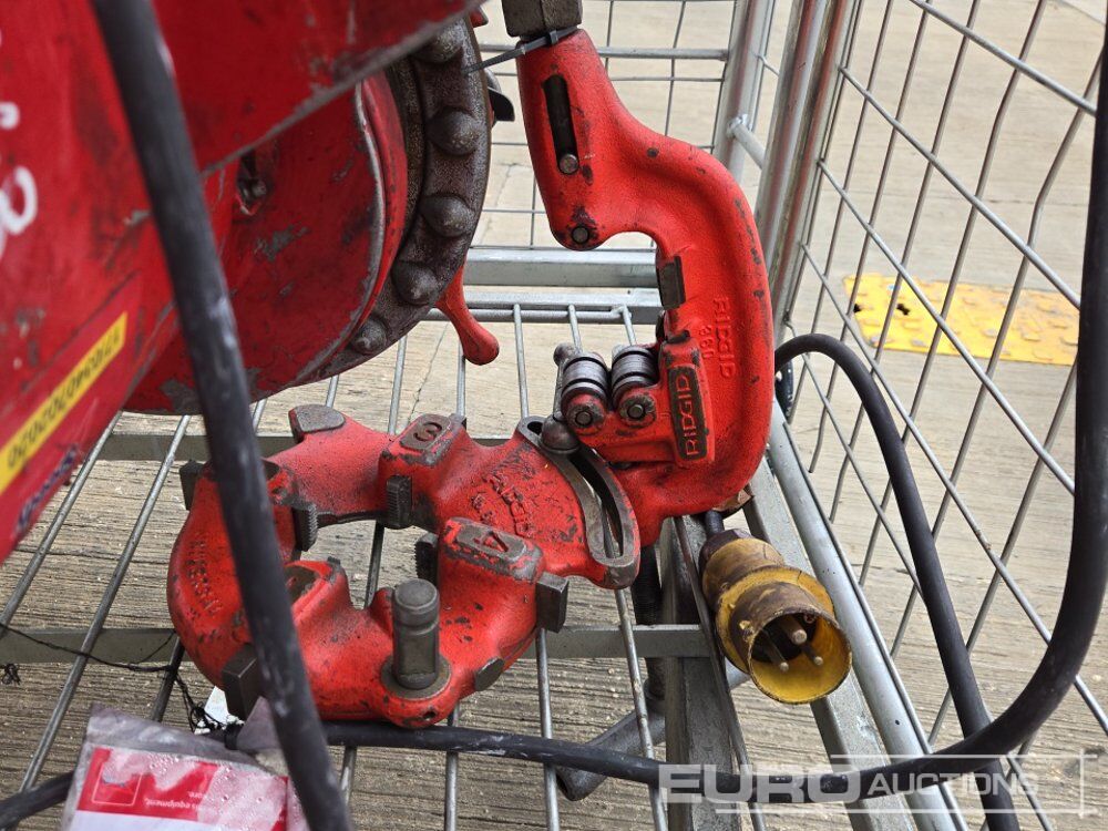 L'équipement de construction Rigid 110Volt Pipe Threading Machine: photos 12 L'équipement de construction Rigid 110Volt Pipe Threading Machine: photos 12