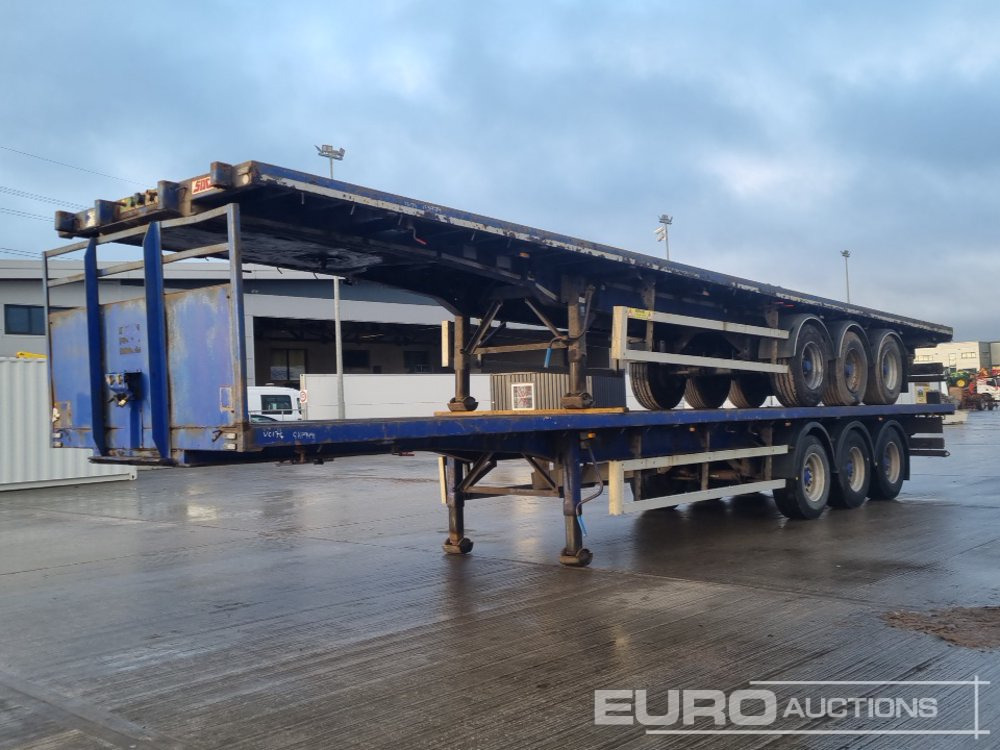 SDC Tri Axle Flat Bed Trailer - Semi-remorque plateau: photos 1 SDC Tri Axle Flat Bed Trailer - Semi-remorque plateau: photos 1