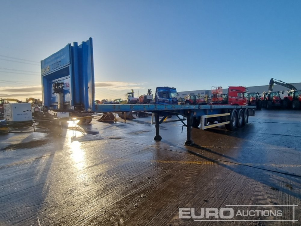 SDC Tri Axle Flat Bed Trailer - Semi-remorque plateau: photos 1 SDC Tri Axle Flat Bed Trailer - Semi-remorque plateau: photos 1