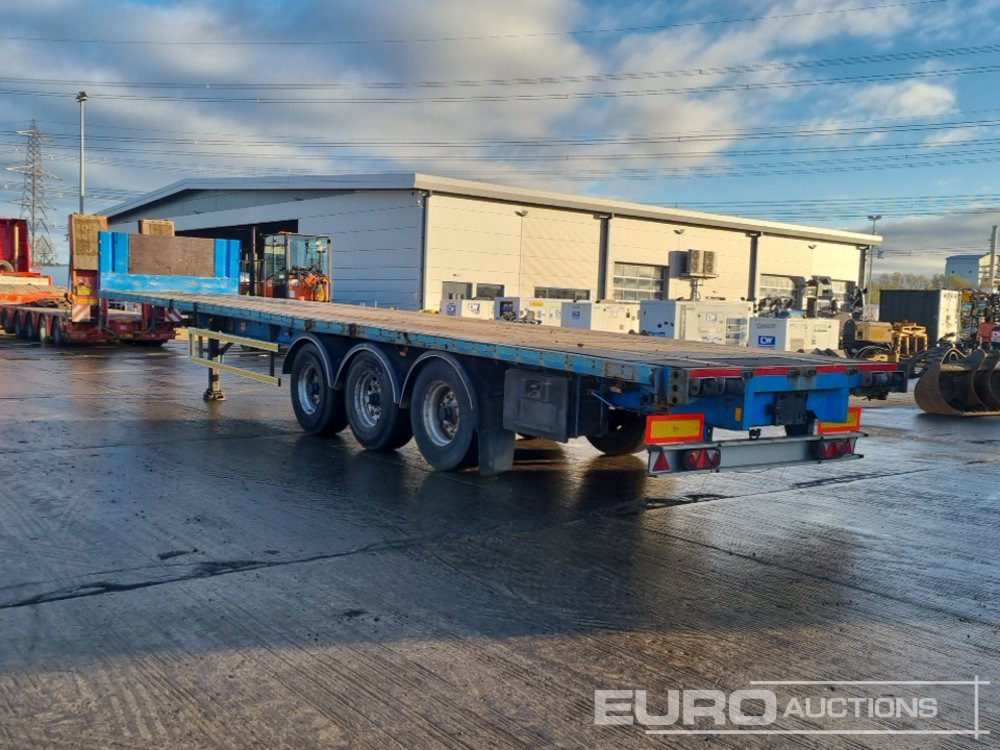 SDC Tri Axle Flat Bed Trailer - Semi-remorque plateau: photos 3 SDC Tri Axle Flat Bed Trailer - Semi-remorque plateau: photos 3