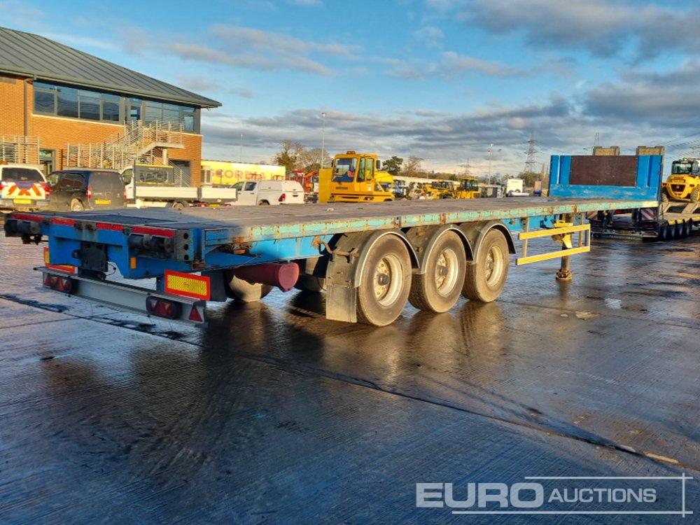 SDC Tri Axle Flat Bed Trailer - Semi-remorque plateau: photos 5 SDC Tri Axle Flat Bed Trailer - Semi-remorque plateau: photos 5