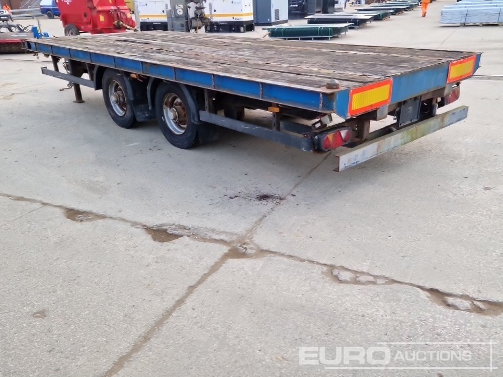 SDC Twin Axle Drag Flat Trailer, Twist & Locks, Air Brakes - Semi-remorque surbaissé: photos 5 SDC Twin Axle Drag Flat Trailer, Twist & Locks, Air Brakes - Semi-remorque surbaissé: photos 5