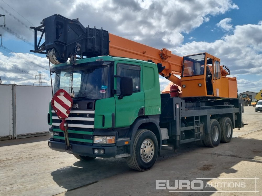 Scania 124G - Camion grue: photos 1 Scania 124G - Camion grue: photos 1