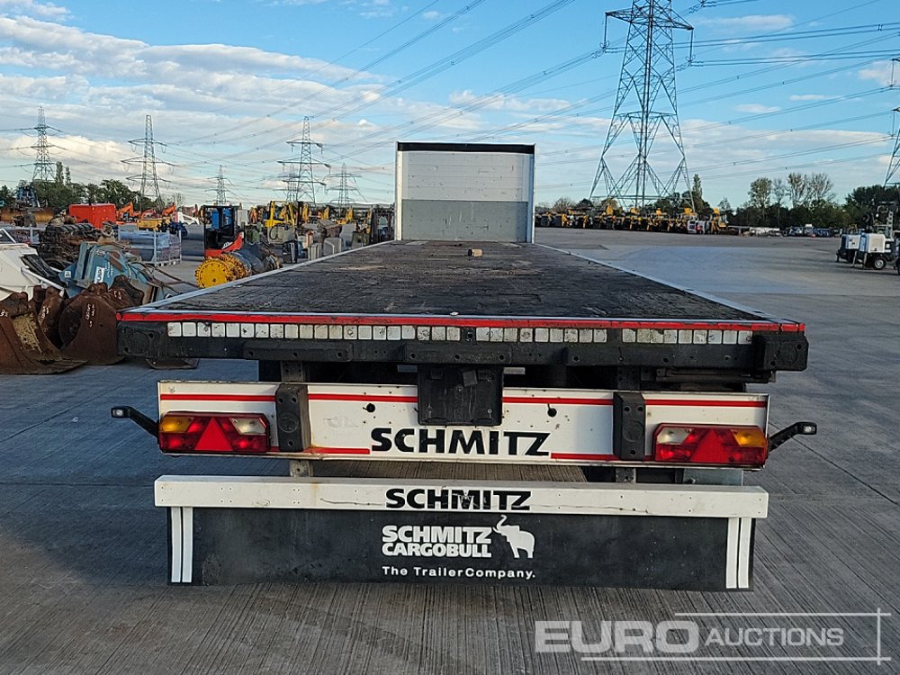 Schmitz Tri Axle Flatbed Trailer - Semi-remorque plateau: photos 4 Schmitz Tri Axle Flatbed Trailer - Semi-remorque plateau: photos 4