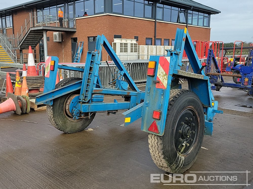Seb International Single Axle Cable Reel Trailer - Remorque porte engin: photos 5 Seb International Single Axle Cable Reel Trailer - Remorque porte engin: photos 5