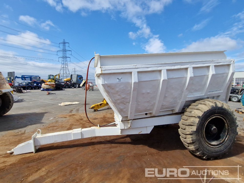 Single Axle Draw Bar Hydraulic Tipping Trailer - Remorque agricole: photos 2 Single Axle Draw Bar Hydraulic Tipping Trailer - Remorque agricole: photos 2