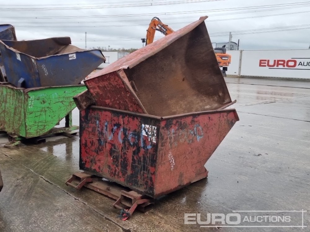 Skip to suit Forklift (2 of) - Benne basculante: photos 5 Skip to suit Forklift (2 of) - Benne basculante: photos 5